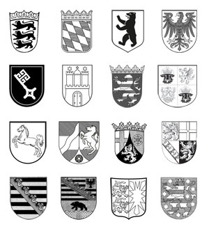 Landeswappen_sw